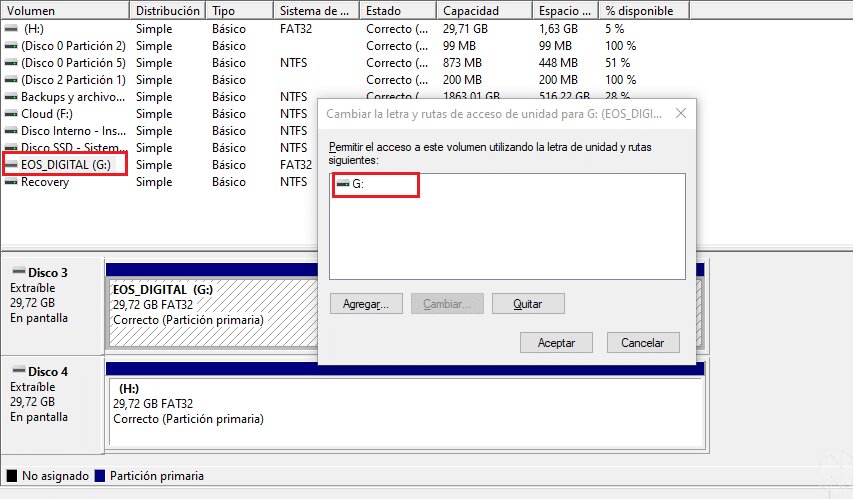 Reparar microSD