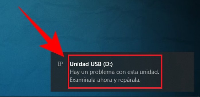 Reparar pendrive